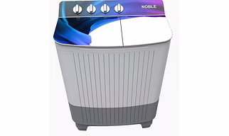 Semi Automatic  washing machine 7kg with glass top