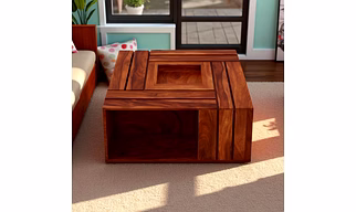 Neer Teak Wood Coffee Table 100% Solid TeakWood