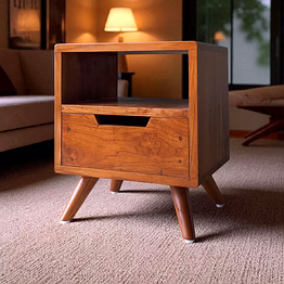 premium teak console table with drawer – zenteak by asre woods