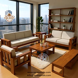 skyline teak sofa set – modern design, timeless strength