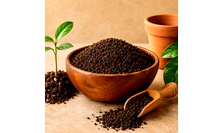 City Compost Granules Organic Fertilizer From Processed Organic Waste For Soil Quality