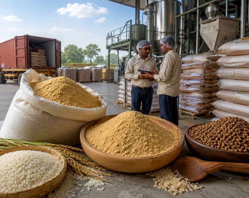 Indian Agricultural Trade and Feed Processing