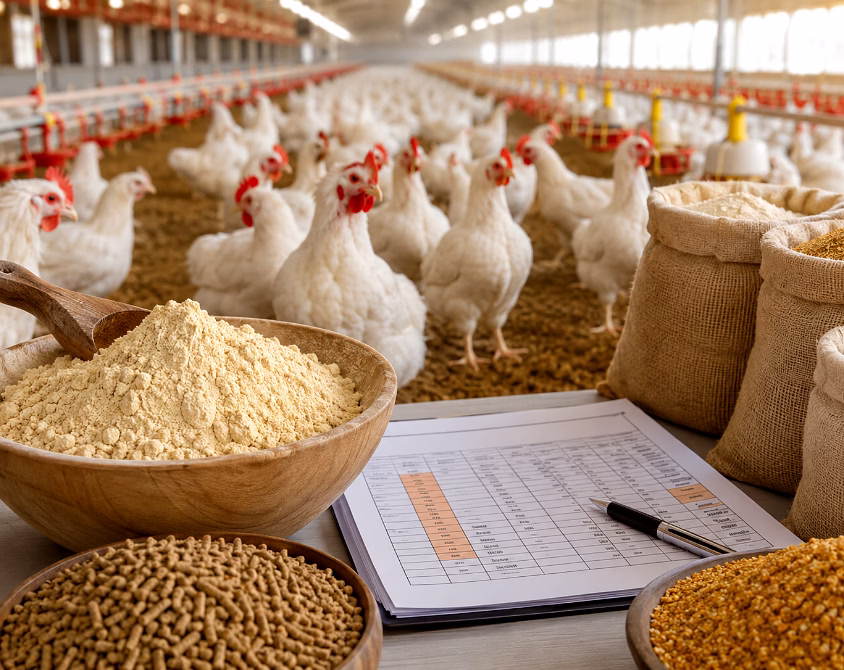 Indian Rural Poultry Farming Nutrition