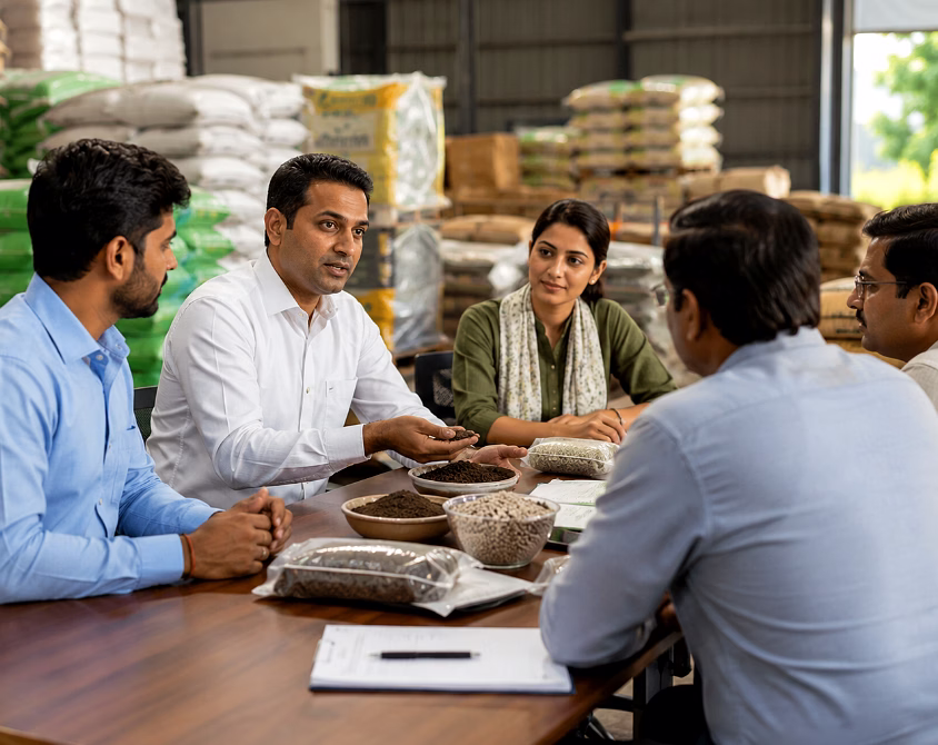 Indian Green Fields and Agriculture Sourcing