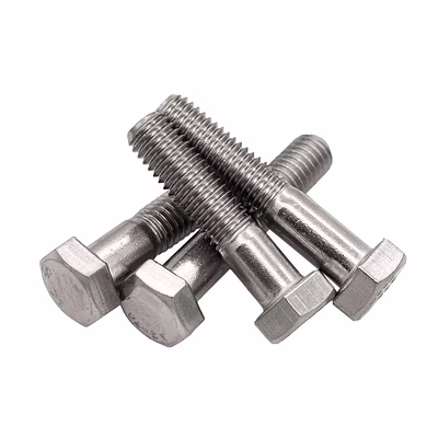 half threaded hex bolt