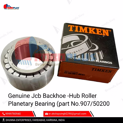 jcb spare part - planetary hub roller bearing (part no. 907/50200)