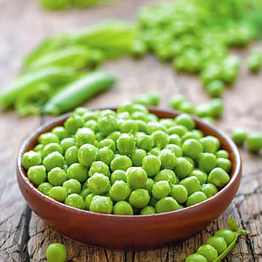 frozen green peas