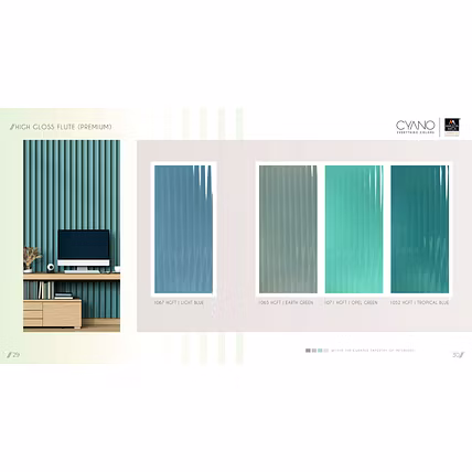 Cyano  1mm Laminate Collection (Solid Colors)-9