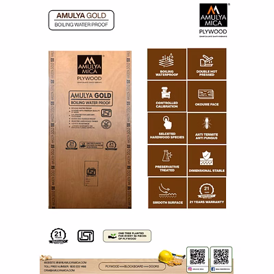 amulya mica gold plywood