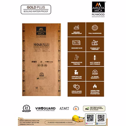 Amulya Mica Gold Plus BWP Plywood-12758765