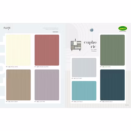Saket Mica Mono Chrome Laminate Collection (Solid Color)-1