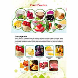 dehydrated food powder