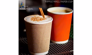 Ripple wall paper cup