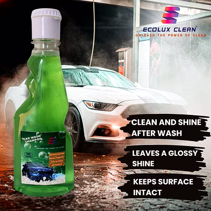 Ecolux Clean - Car Wash Shampoo - Streak-Free Cleaner 250ml-3