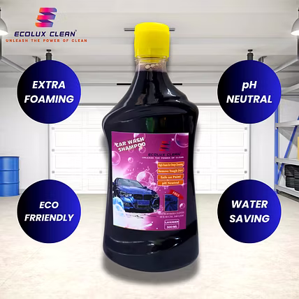 Ecolux Clean - Car Wash Shampoo - Streak-Free Cleaner 500ml-1