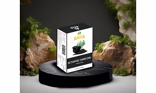 Akia Activated Charcoal Herbal Soap