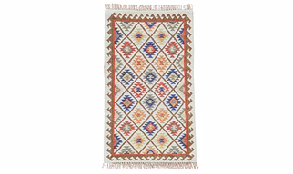 Pure New Zealand Wool Kilim Rug (80% NZ Wool + 20% Cotton)