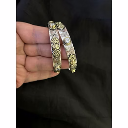 92.5 silver bangles