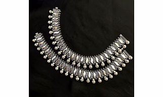 92.5 silver ankelts