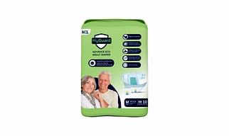 MyGuard Eco Adult Diaper Tape Style, Medium10 Pcs Adult Diapers - m  (10 Pieces)