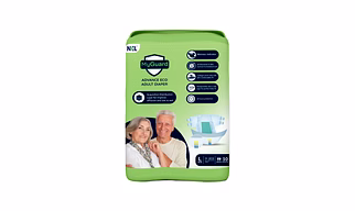 MYGUARD Premium Adult Diaper Tape Style| (Large) L 10 Count| Waist (94-148cm|34-58 Inch)| Wetness Indicator| Extra Absorbent| Leak Lock & Odor Control| Super Soft & Comfortable| Pack of 1