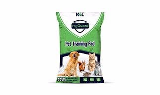Myguard Pet Training Pad | Ultra Soft | Super Absorbent | Leak-Proof Protection | (10 Pieces) Pack of 1