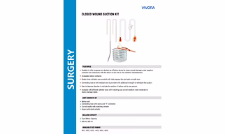 CLOSED WOUND SUCTION KIT