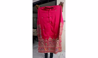 Daman work with astar kurta
