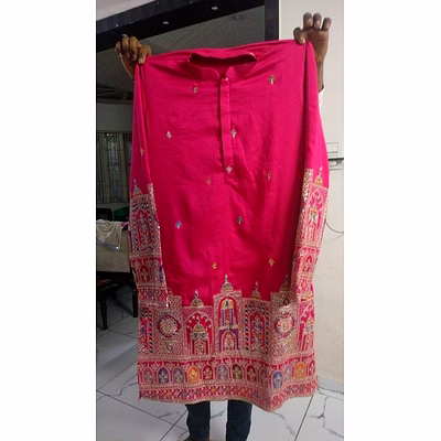 daman work with astar kurta