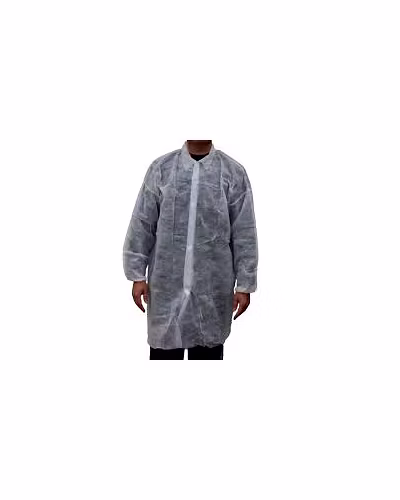 DISPOSABLE VISITOR LAB COAT-2