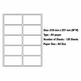 dash technologies and labels pvt ltd a4 sheet -210x297 mm – 100 / pkt