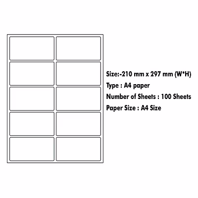 dash technologies and labels pvt ltd a4 sheet -210x297 mm – 100 / pkt