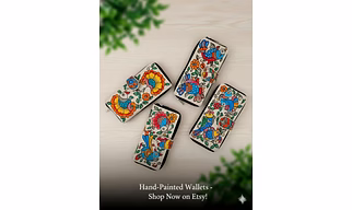 Fine Jute Clutches with Vibrant Madhubani Paintings