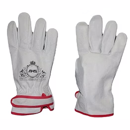 ahs 273 leather driver velcro gloves