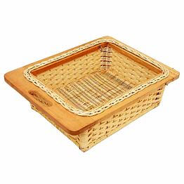 wicker basket for modular kitchen