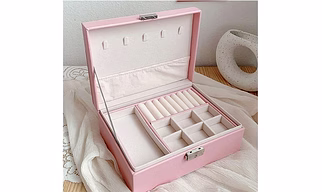 VELVET JEWELLERY BOX