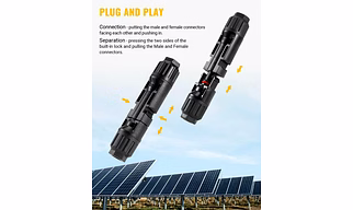 Mc4 Connectors For Solar, Voltage: 1500 V (NINGBO ), Packaging Type: Packet