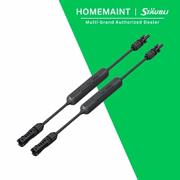 solar inline fuse connector by staubli 1500 v dc, 15a, 20a, 25a, 30a