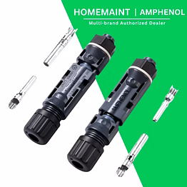 mc4 pv connectors amphenol, packaging type: packet