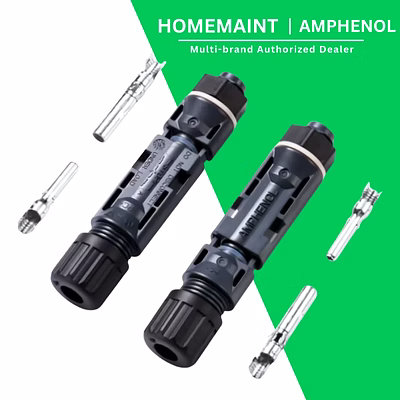 mc4 pv connectors amphenol, packaging type: packet