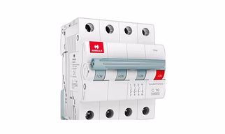 MCB 0.5 A to 63A Three Pole C Curve