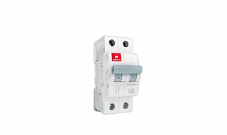 Double Pole Havells DHMGCDPF025 25A MCB DP