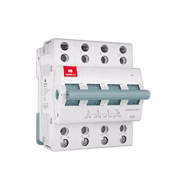 four pole havells dhmgcfpf063 63a fp mcb