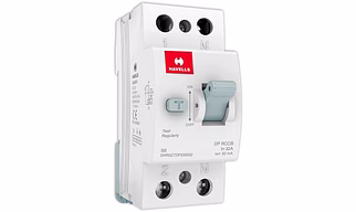 Double Pole Havells DHRGCTDF030032 32A DP RCCB, 240V