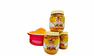 ORGANIC TURMERIC POWDER & FINGERS