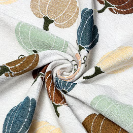 jacquard fabric fruit design