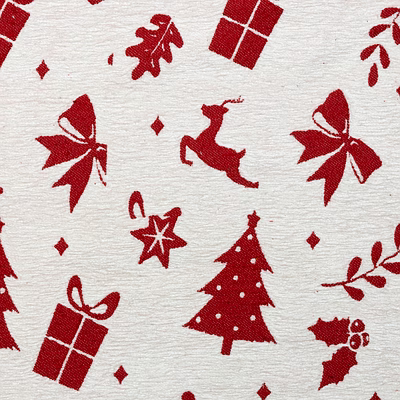 woven jacquard for christmas