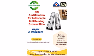 Bis certification for telescopic ball bearing drawer slide