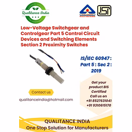 bis certification for proximity switches