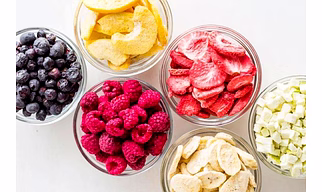 FREEZE DRIED FRUITS AND VEGETABLES
